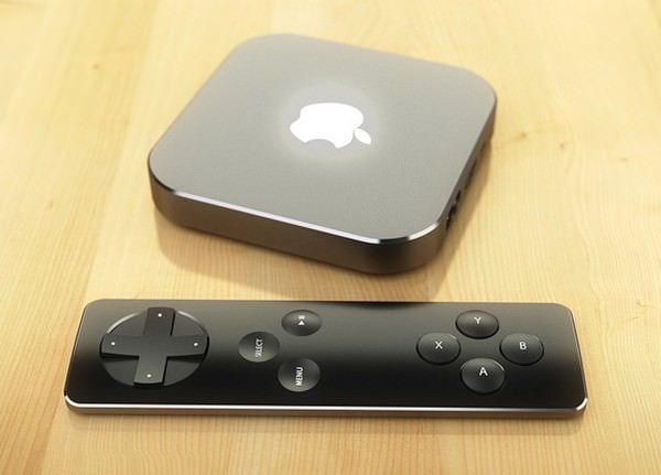 Apple TV 概念图与手柄设计