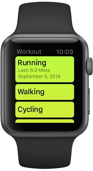 Apple Watch 健身追踪应用