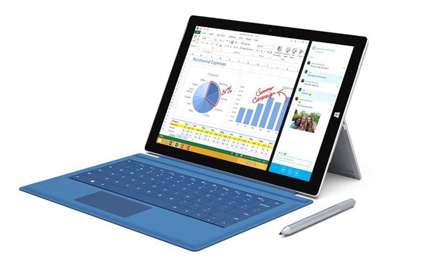 Microsoft Surface Pro 3 二合一形态