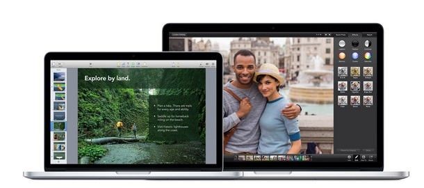 MacBook Air 屏幕显示效果