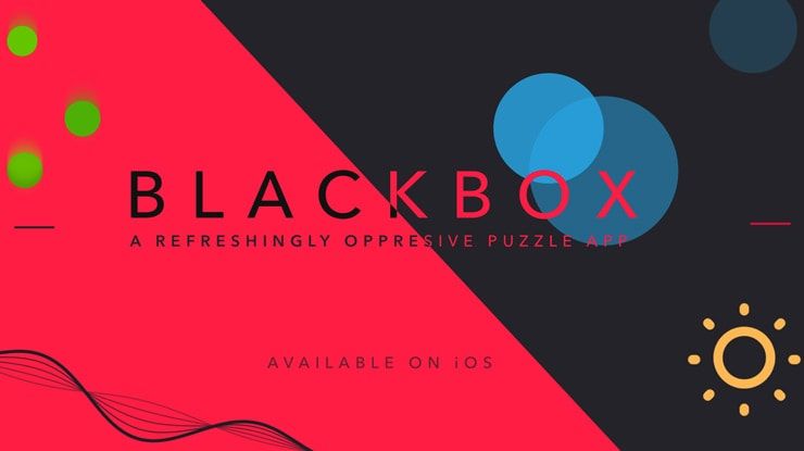 Blackbox 极简几何谜题界面