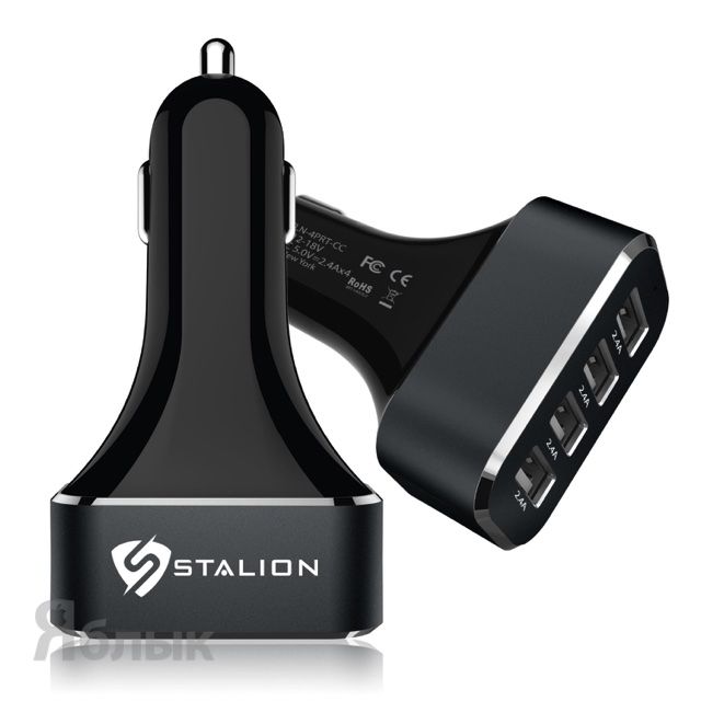 Stalion 4口车载充电器