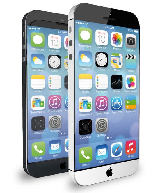 搭载 iOS 7 的 iPhone 6 概念展示